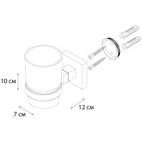 Подстаканник FIXSEN METRA одинарный 11106