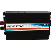 Инвертор 1000W две евро розетки Robiton R1000 13203