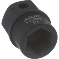 Головка торцевая ударная мини 6-гранная JTC 1/2" х 14мм, длина 28мм 442814 508560