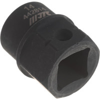 Головка торцевая ударная мини 6-гранная JTC 1/2" х 14мм, длина 28мм 442814 508560