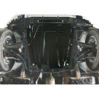 ЗК+КПП Lada Largus 2012-/Xray 2016-/Nissan Almera 2013-, st 2mm АвтоБроня 111.06027.1