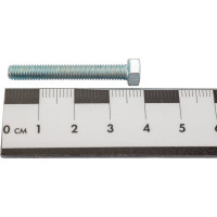 Болт с ш\г Качественный КРЕПЕЖ полная резьба DIN 933 558 5x35 100 шт 0300763 КЧ