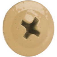 Прессшайба Качественный КРЕПЕЖ 4.2х16 мм, слоновая кость RAL 1014, сверло, 250 шт 0301113 КЧ