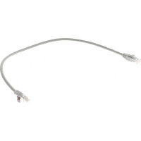 Коммутационный шнур NIKOMAX U/UTP 4 пары, серый, 0,5м NMC-PC4UD55B-005-C-GY