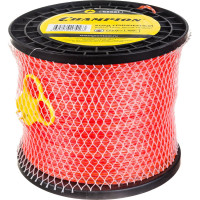 Корд триммерный Square Twist DUO, нож для отреза (3 мм; 168 м) Champion C5061