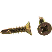 Оконный саморез Метизный двор 3,9x16 сверло, желтый, 20 шт. 4690441000415