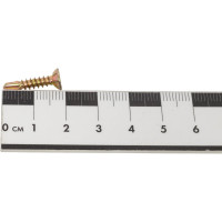 Оконный саморез Метизный двор 3,9x19 сверло, желтый, 17 шт. 4690441000422