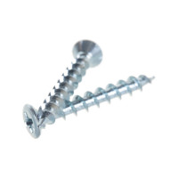 Оконный саморез Метизный двор 4,0x30 острый, белый, 25 шт. 4690441018472