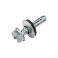 Кровельный саморез с длинным сверлом Метизный двор 6,3х25, 100 шт. 4690441023872