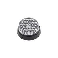 Катафот-саморез для номерного знака ГЛАВДОР GL-134 отражающий, белый 4 шт. 50547