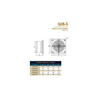 Вентилятор осевой DOSPEL WB-S 160 007-3816