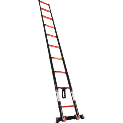 Лестница телескопическая BLACK 3,8 м, 10 ступеней WORKY ARD239081