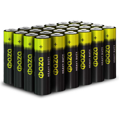Элемент питания ФАZА солевой AA/R6 1.2В Heavy Duty Pack-24 (уп.24шт) 5042292