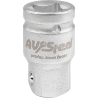 Адаптер скользящий F 3/4" x M 1" AV Steel AV-539540