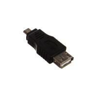 Переходник PERFEO USB2.0 A розетка - Micro USB вилка A7015 30 009 034