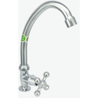 Настольный кран Juguni JGN1140, моно, кран-букса керамический, хром/мах. 0402.661