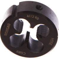 Плашка NORGAU M12х1,75 013735120