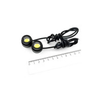 Лампа для комбинирования фонаря дневного ходового огня SKYWAY, 12V, 1 сверхмощный диод, белая, 1W, 2 шт. S08502001