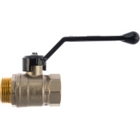 Шаровой кран LD Pride 47.25.B-Н.Р латунный, внутренняя/наружная резьба, ручка-рычаг, 1" LD 47.303.25