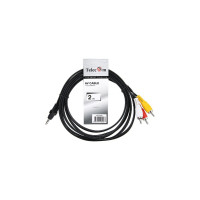Соединительный кабель Telecom 3.5 Jack /M/-3 RCA /M/ TAV4545-2M