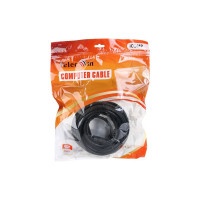 Кабель Telecom HDMI-19M --- HDMI-19M, ver 2.0+3D/Ethernet, 2 фильтра, 7.5m TCG200F-7.5M