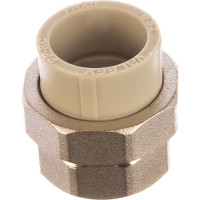 Комбинированная муфта VALFEX PP-R серая, разъем 32х1 1/4 дюйма ВР 10155132Г 127-0337