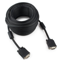 Кабель Cablexpert VGA Premium 15M/15M, 15 м, черный, CC-PPVGA-15M-B