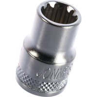 Головка торцевая SUPER TECH (3/8 DR; 10 мм; 3/8; E12) Jonnesway 46201