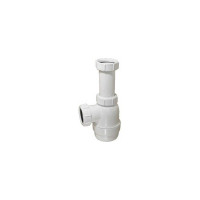 Бутылочный сифон McAlpine 1 1/2"х40 мм, без выпуска, выход компрессионный D=40 мм MRSK2-NW