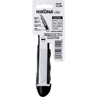 Нож с выдвижным лезвием и с отламывающимися сегментами NIKONA 9мм 33-024