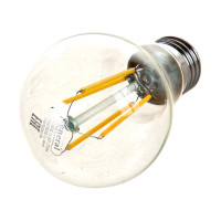 Светодиодная лампа General Lighting Systems Филамент прозрачный E27 15Вт 230В 1300Лм 2700К Теплый белый свет Груша GLDEN-A60S-15-230-E27-2700 660316