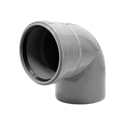 Отвод VALFEX 87.5 градусов, 110 мм, внутренняя канализация 20101110