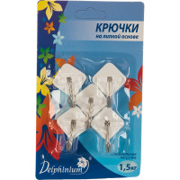 Комплект крючков Delphinium Ромб 5 шт 302140