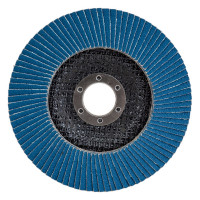 Круг лепестковый торцевой по металлу PROFI (125х22 мм; Р80; циркониевый корунд) Русский Мастер РМ-90276