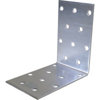 Крепежный угол КрепСтройГрупп равносторонний KUR-50х80х80х2 мм 145624