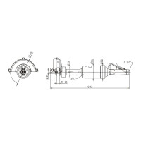Прямая шлифовальная машинка DEPRAG GS515-280BX 6061301A