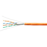Кабель Cabeus витая пара , категория 6a, 4 пары, одножильный, STP-4P-Cat.6a-SOLID-IN-LSZH