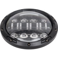 Cветодиодная фара SKYWAY OFF ROAD 177х65 мм круглая 12V/24V 40W 6000К 16 Б+Ж LADA Niva S07201082
