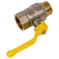 Шаровой кран LD Pride латунь никель газ Ду20 Ру40 ВР/НР 007-8048 537163