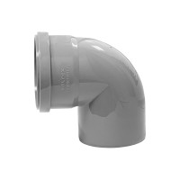 Отвод VALFEX 87.5 градусов, 110 мм, внутренняя канализация 20101110