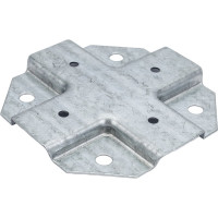 Краб-система Конструкция Нова Х-образный, оцинк, 25x25 мм, 20 шт. 2947751