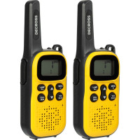 Комплект из двух радиостанций Decross DC43 Yellow Twin EU без ЗУ DC4311100002000