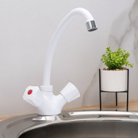 Смеситель для кухни РМС с высоким изливом, из высокопрочного пластика PL4-271F