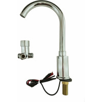 Сенсорный смеситель для кухни OUTE хром, высота 300 мм, однорычажный, монтаж на одно отверстие T991