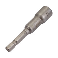 Бита кровельная с торцовой головкой 10х65 мм, 5шт магнитная TORGWIN T514537