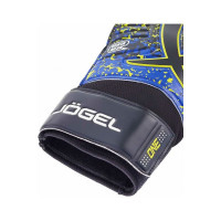 Вратарские перчатки Jogel ONE Wizard AL3 Flat, черные УТ-00020930