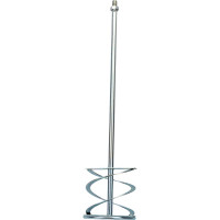 Насадка-венчик оцинкованная 140x600 мм, М14 для строительного миксера TORGWIN T958968