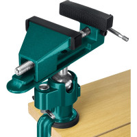 Шарнирно-поворотные тиски KRAFTOOL Precision 75 мм 32711-75