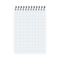 Блокнот Attache Selection Принты Птицы А6 60 листов разноцветный в клетку на спирали 103x146 мм 1596466