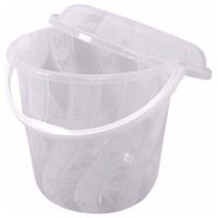Ведро с крышкой МУЛЬТИДОМ Фантазия 30x27.4x25.5 см, 10 л БМ76-220